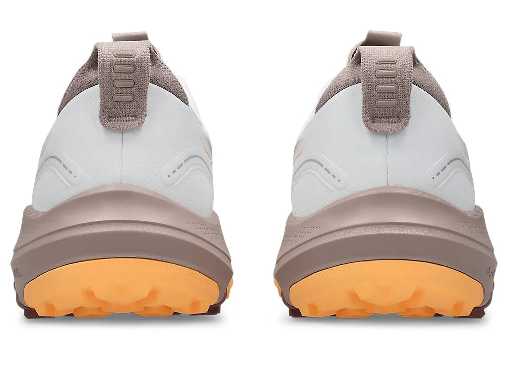 Asics Ladies GEL Kayano Ace 3 Golf Shoes - White/Orange Glow