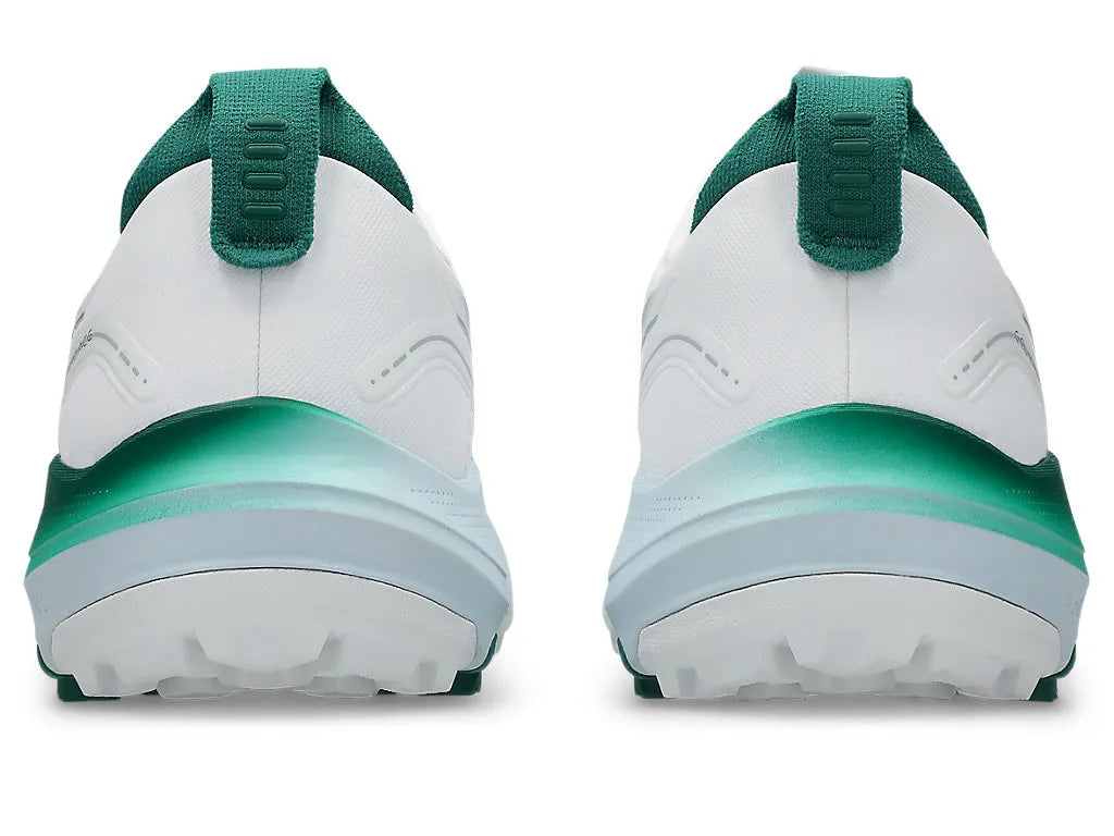 Asics Men's GEL Kayano Ace 3 Golf Shoes - White/Jasper Green
