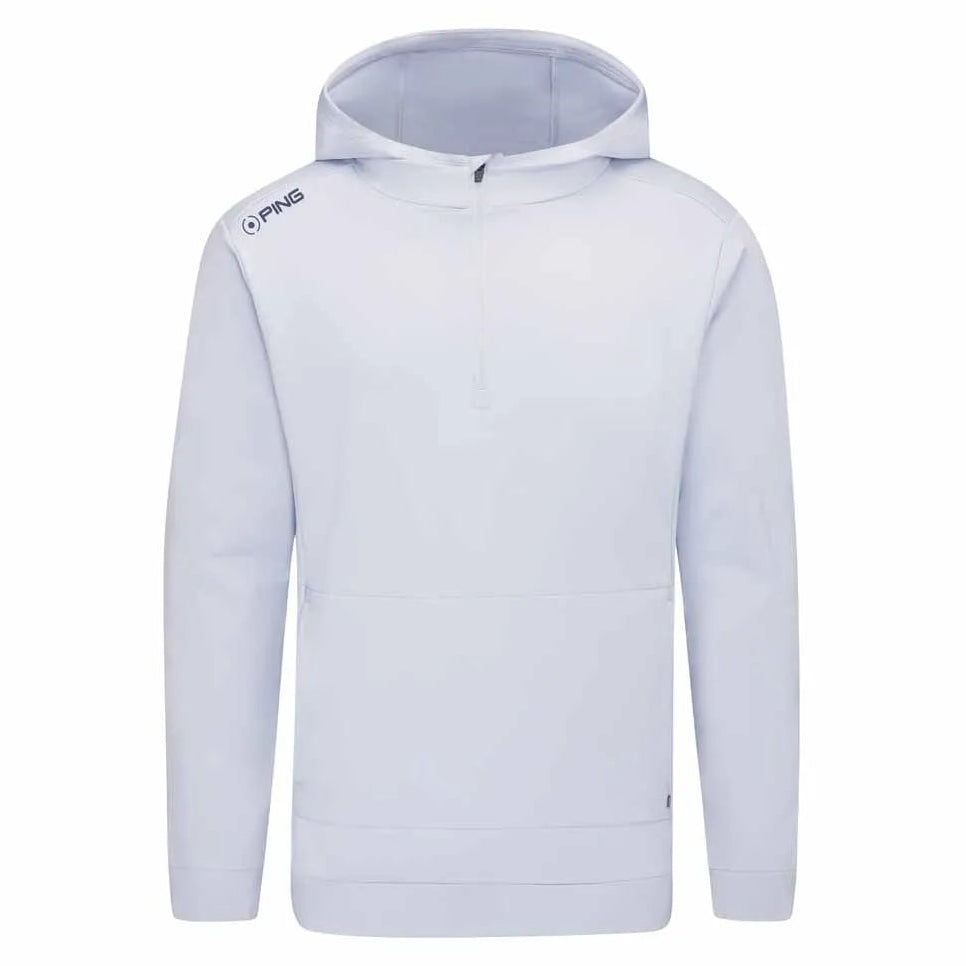 PING Haldon Hooded Fleece - Pearl Grey