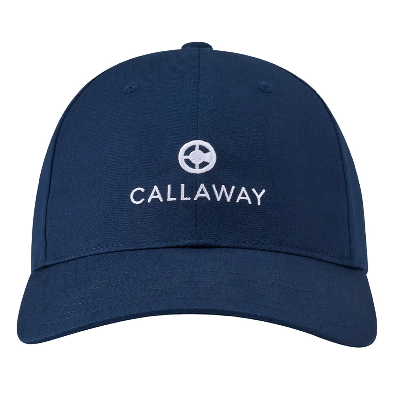 Navy blue cap with Callaway logo on a white background