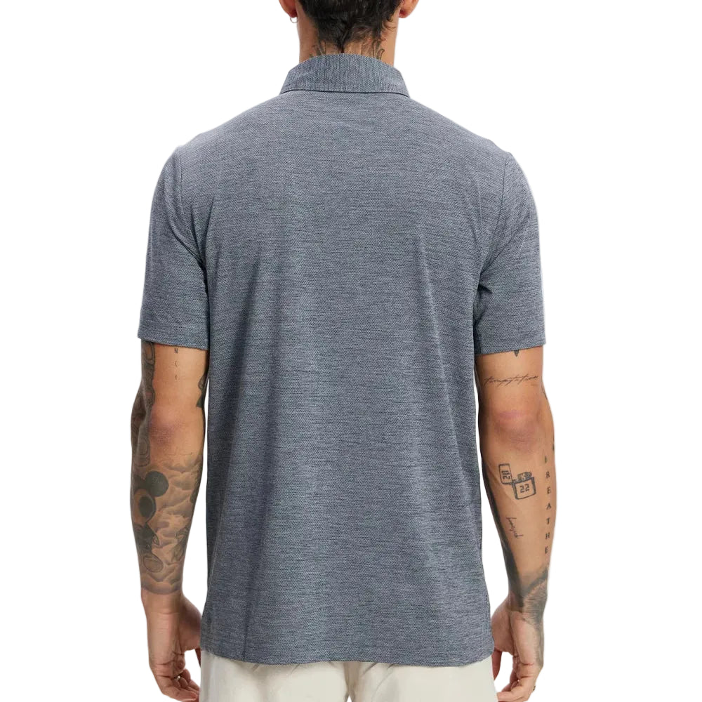 TravisMathew The Heater Pro Polo - Heather Grey