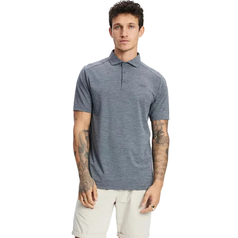 TravisMathew The Heater Pro Polo - Heather Grey