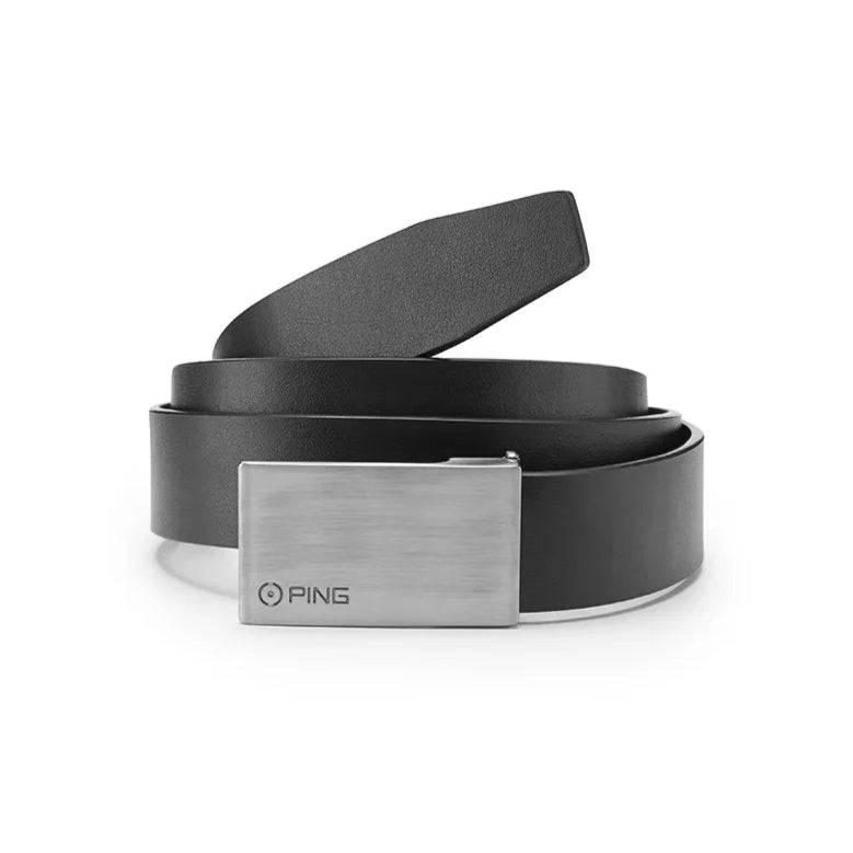 Ping-Hughes-Mens-Leather-Golf-Belt-Black