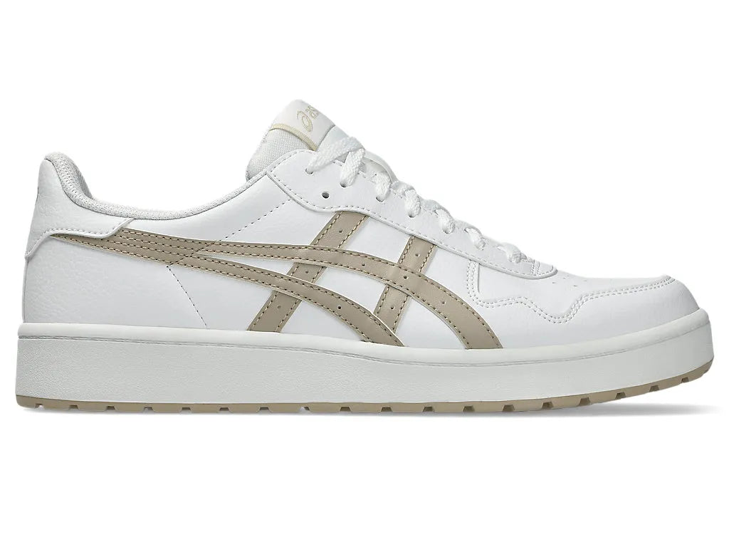 Asics Men's Japan S Golf Shoes - White/Feather Grey