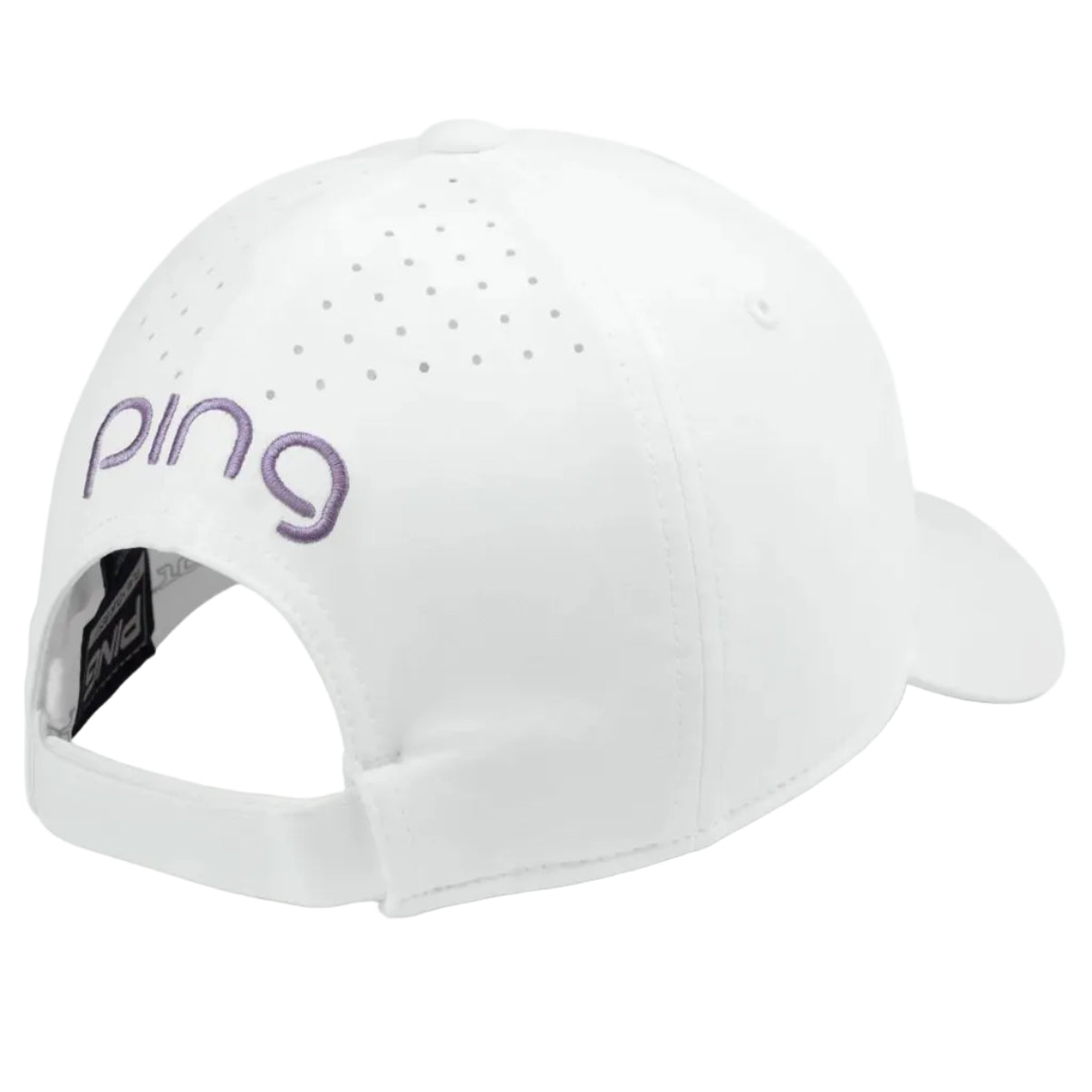 PING Ladies TRI-I Cap - White/Lilac