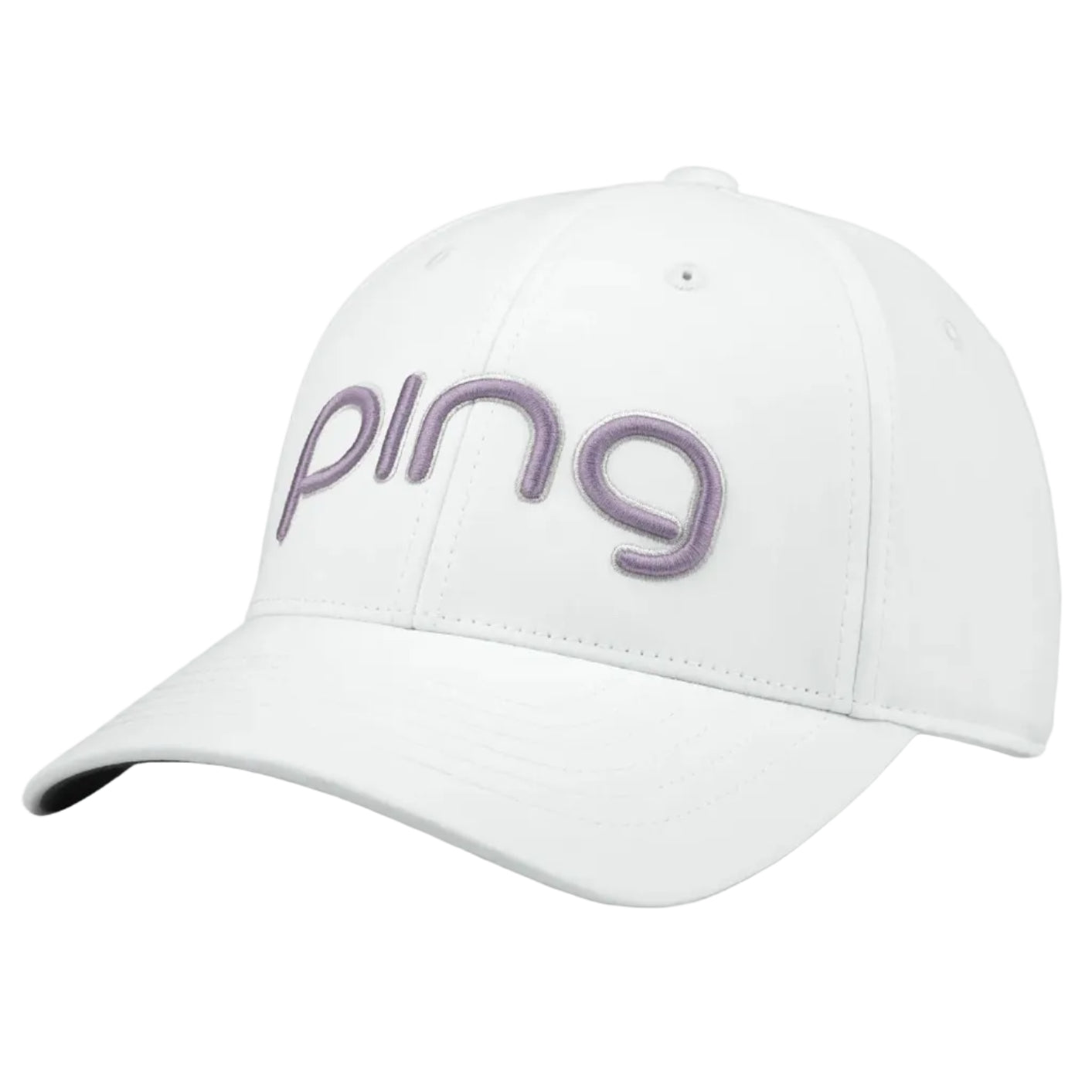 PING Ladies TRI-I Cap - White/Lilac