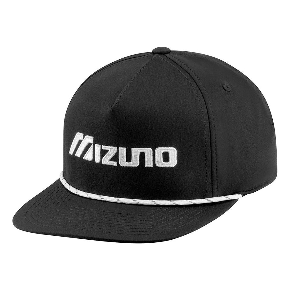 Mizuno Vintage Rope Snapback Cap - Black