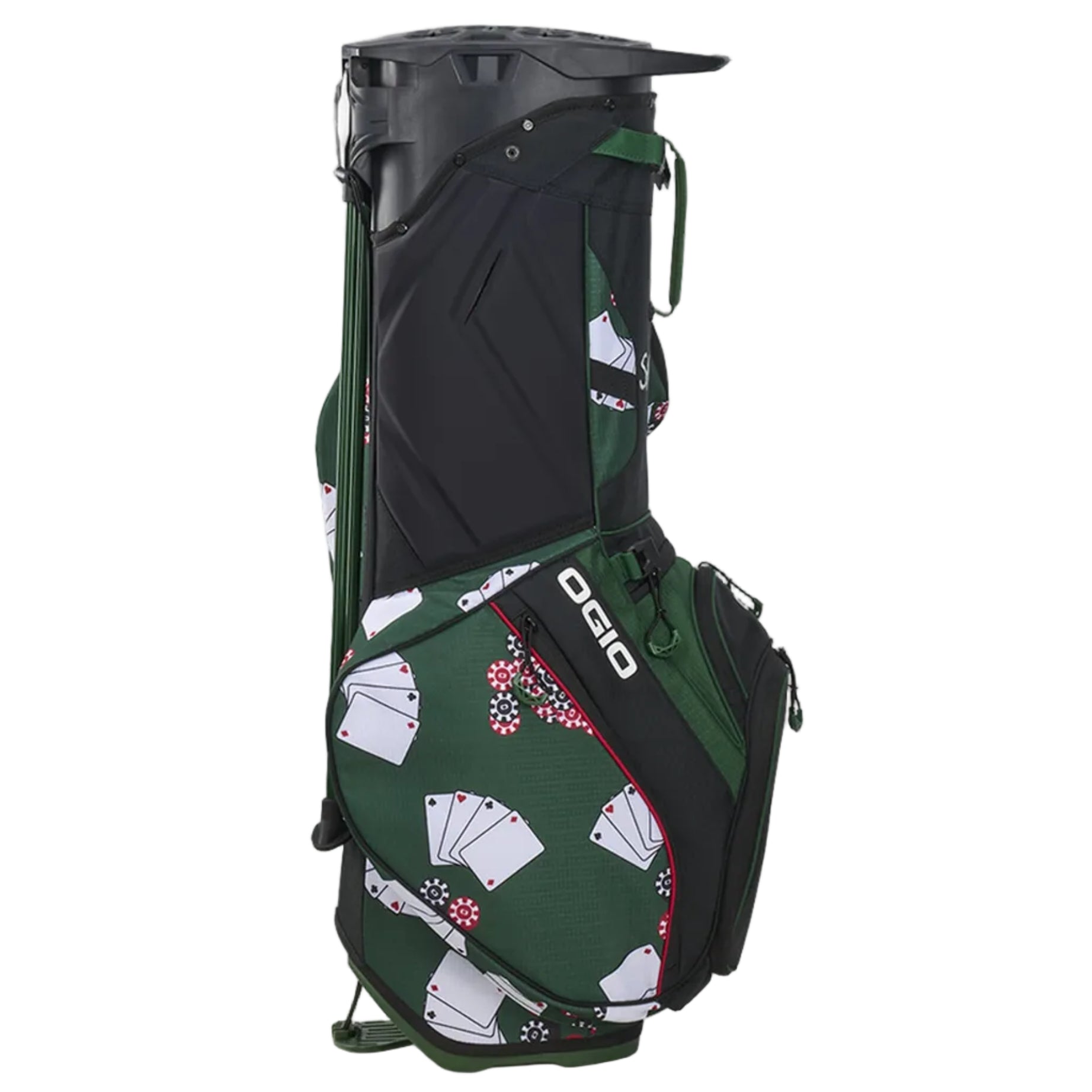 OGIO Silencer Hybrid Golf Bag - Poker