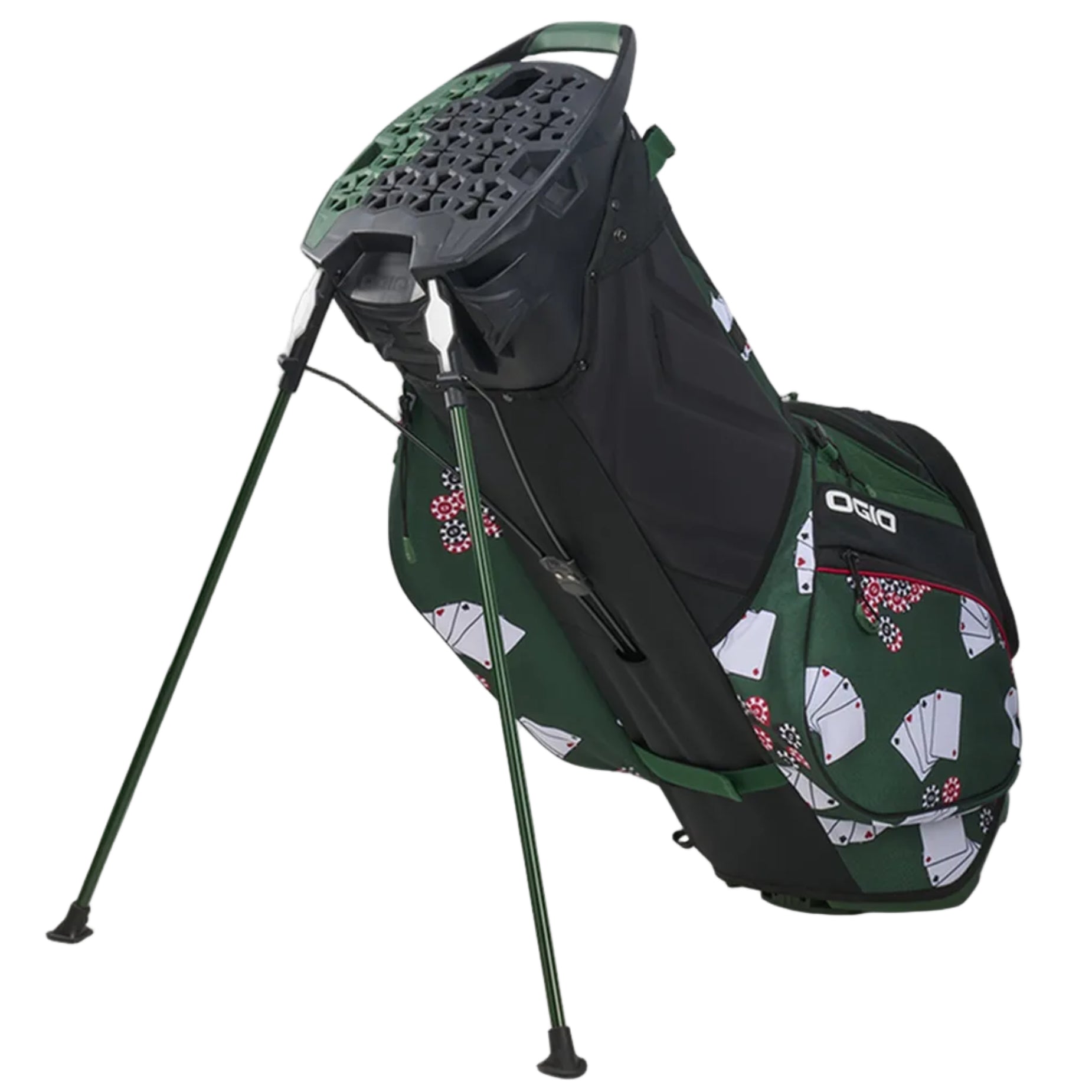 OGIO Silencer Hybrid Golf Bag - Poker