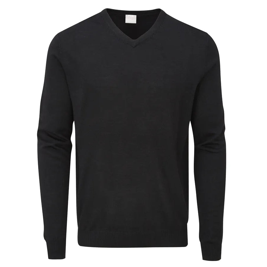PING Sullivan V-Neck Sweater - Black