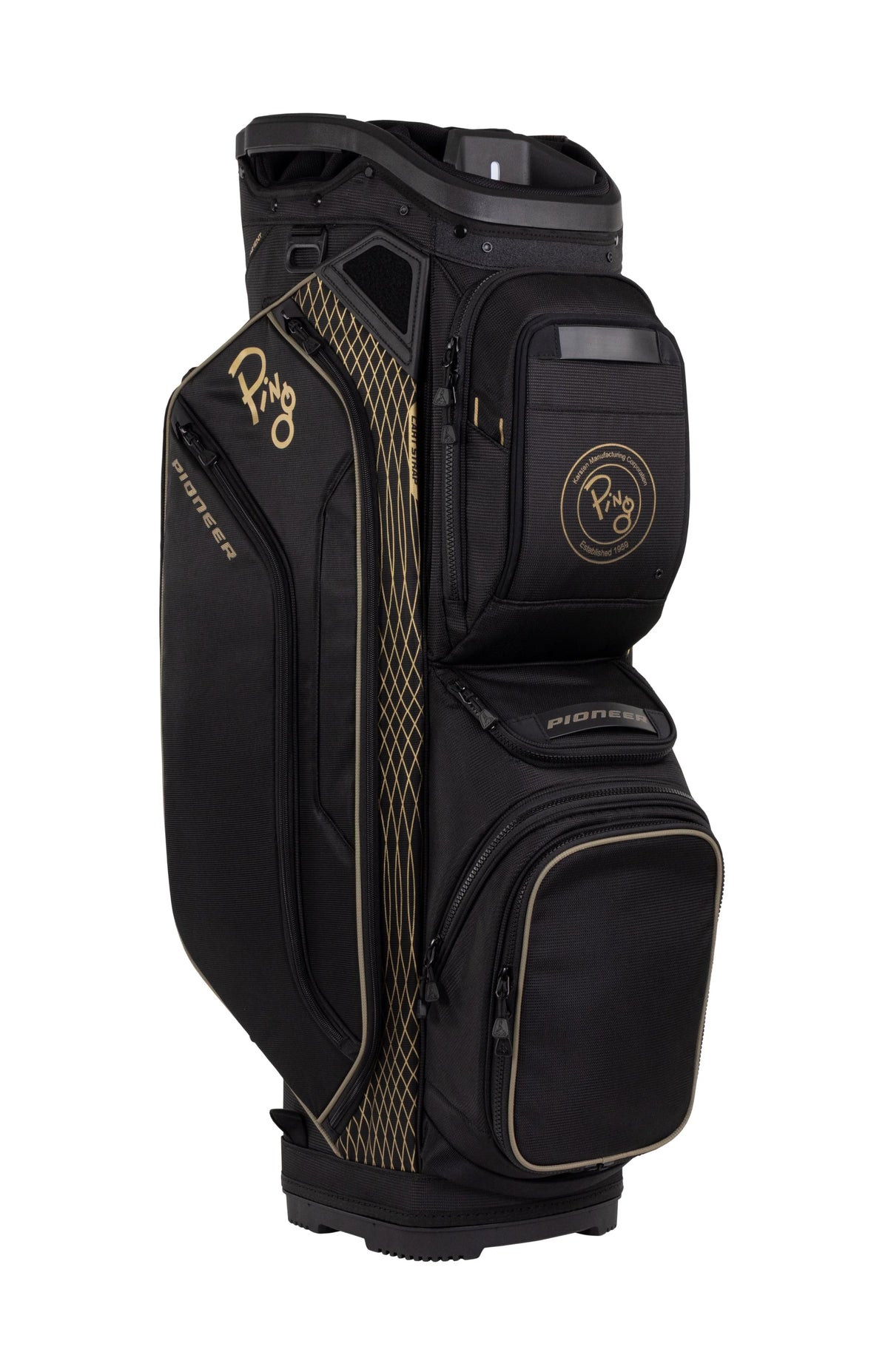 Ping '27 Pioneer Cart Bag - Vault Black