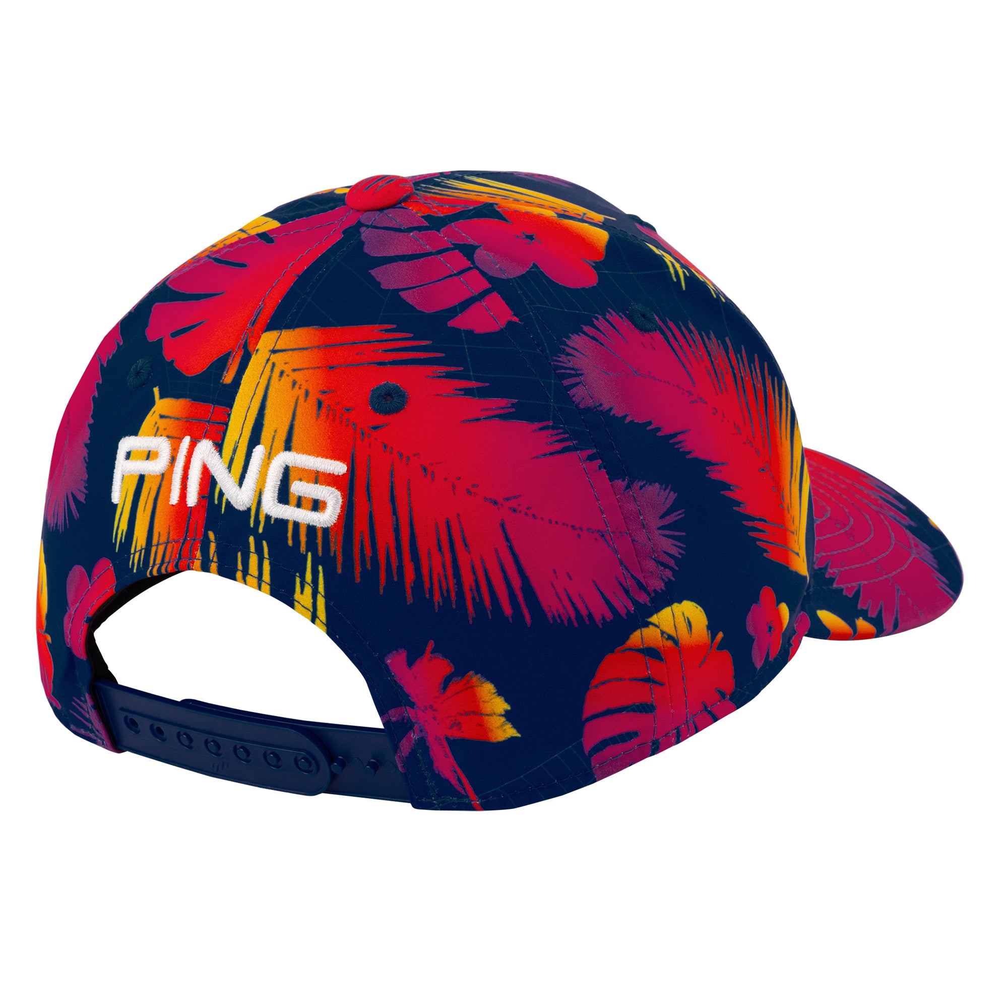 Ping Electric Sunset Tour Snapback Cap - Navy