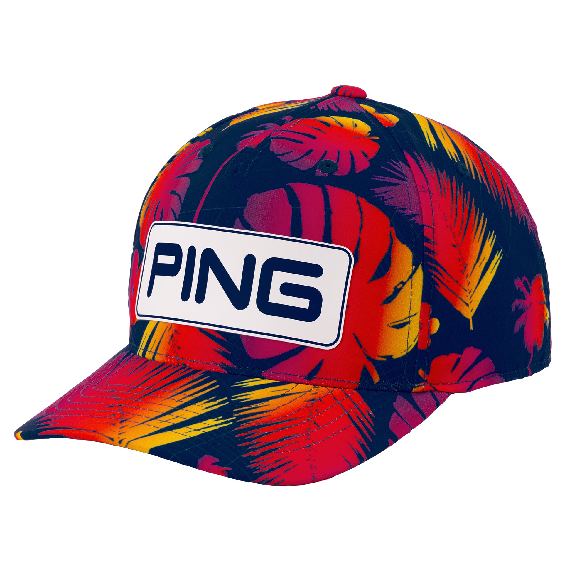 Ping Electric Sunset Tour Snapback Cap - Navy