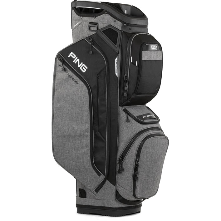 2024 Ping Pioneer Cart Bag - Heather Grey / Black