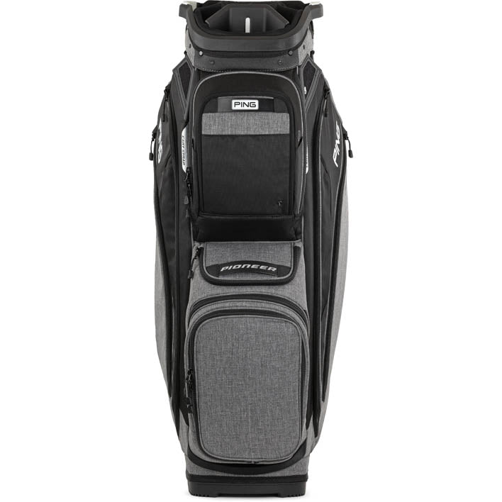 2024 Ping Pioneer Cart Bag - Heather Grey / Black