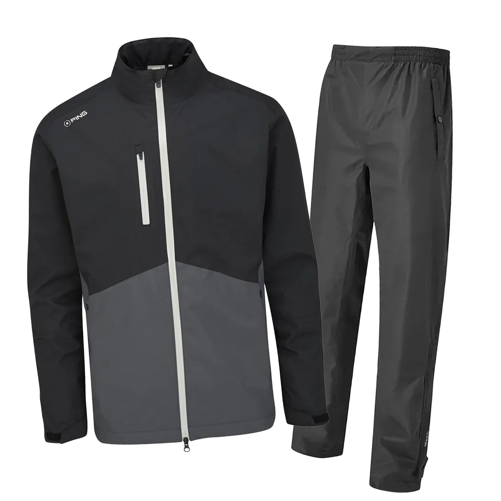 PING Waterproof Jacket & Pants Bundle - Asphalt