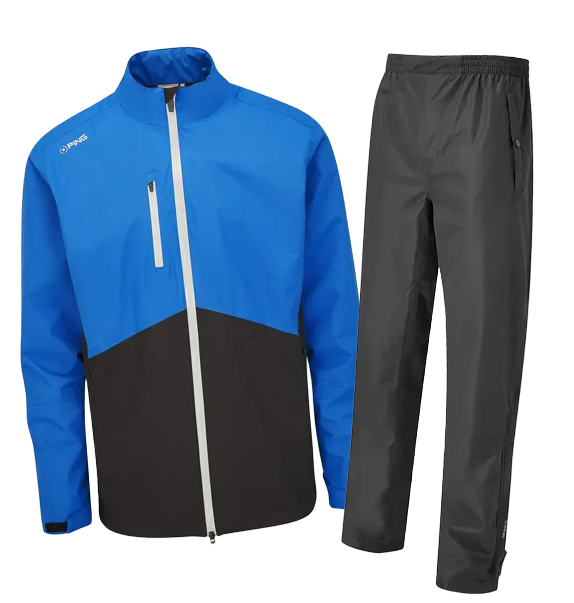 PING Waterproof Jacket & Pants Bundle - Blue