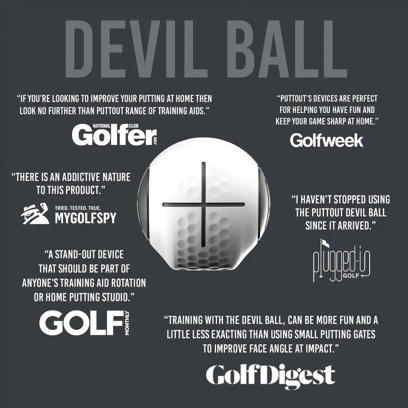 Putt Out Devil Ball Putting Trainer