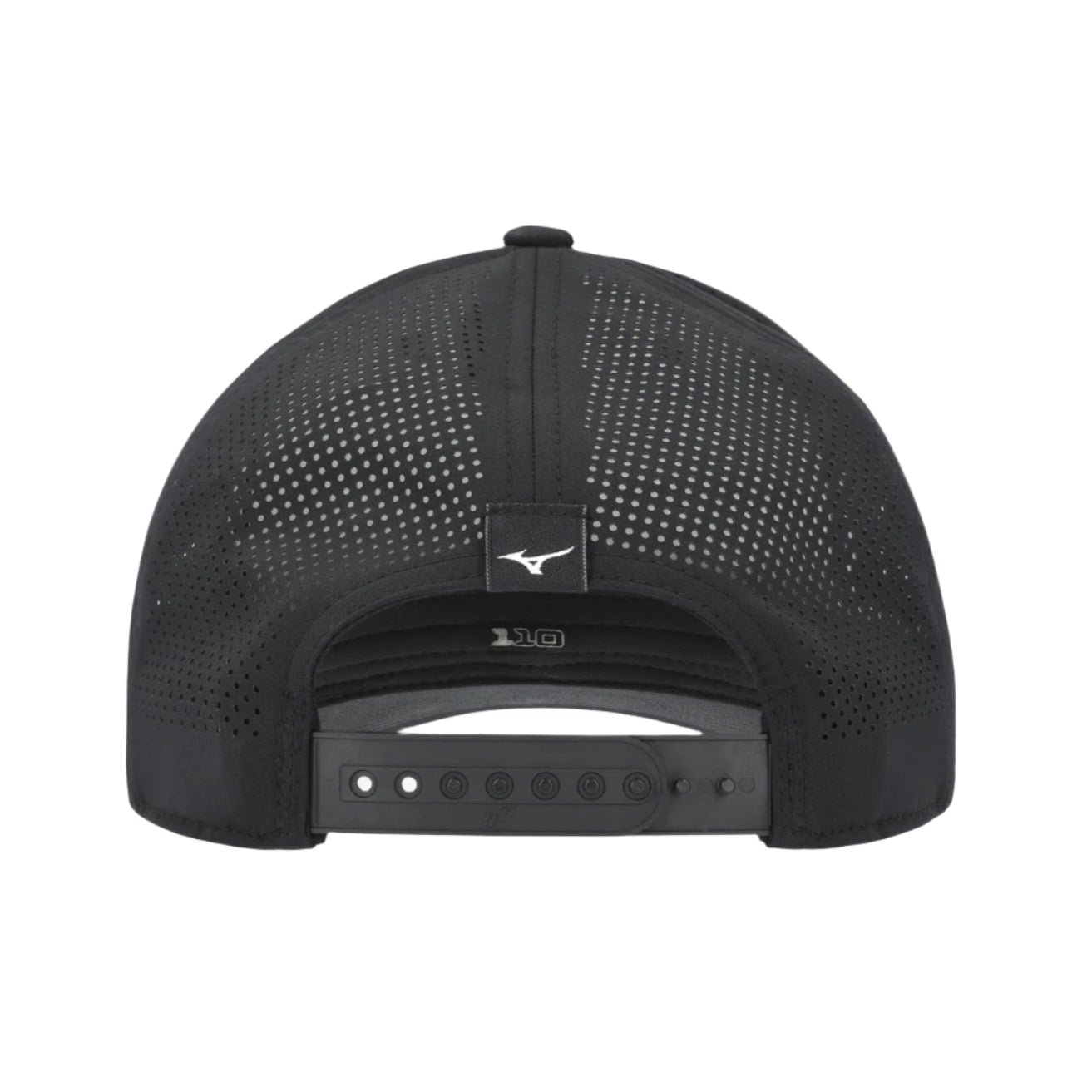 Mizuno Tour Vent  Snapback Cap - Black / White
