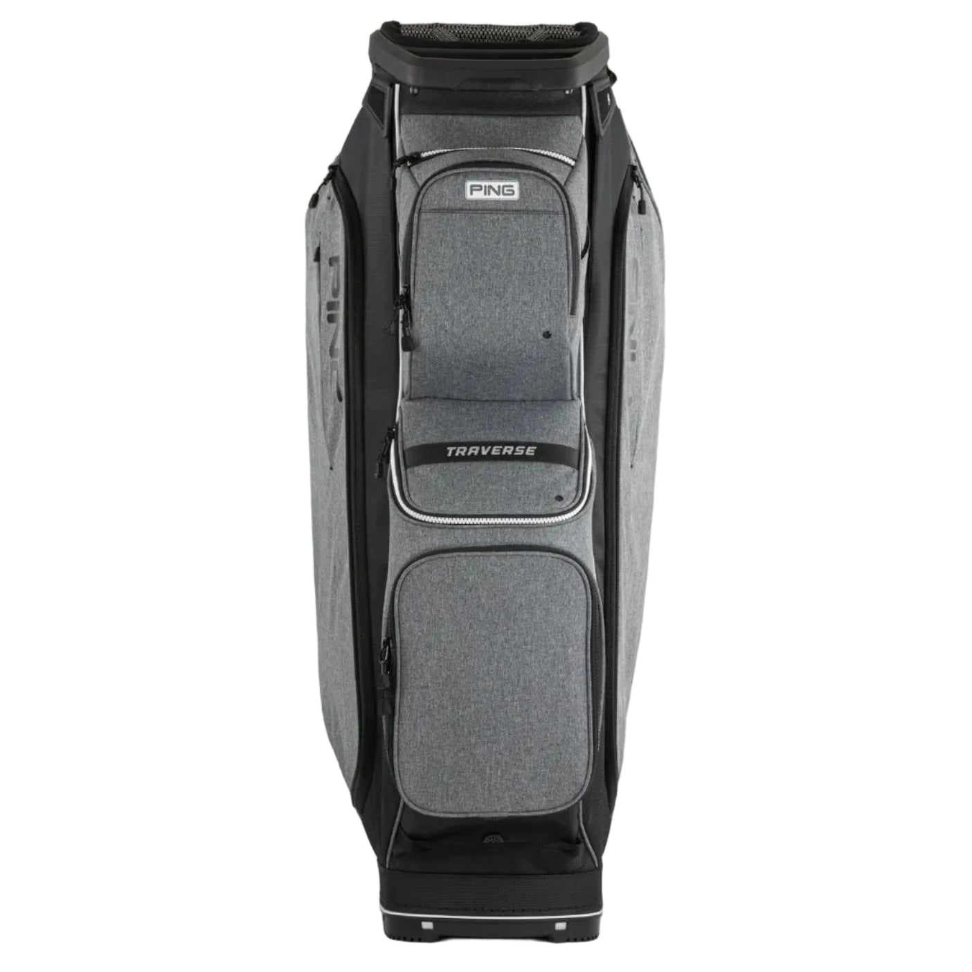 Ping Traverse Cart Bag - Heather Grey/Black