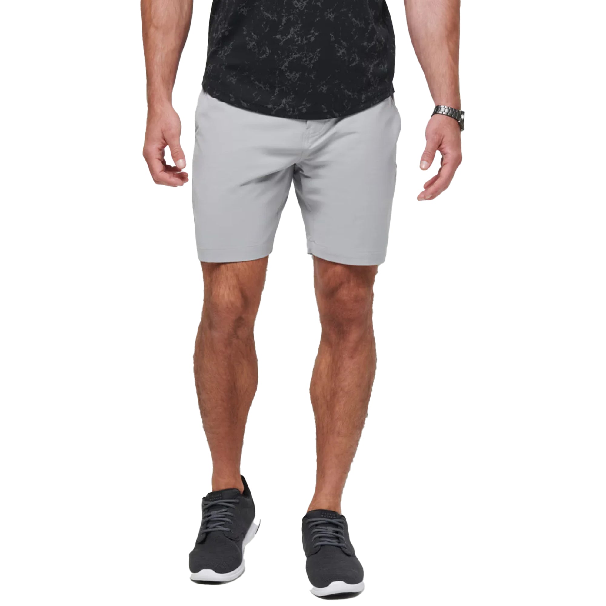 TravisMathew Tech Chino Short - Heather Sleet