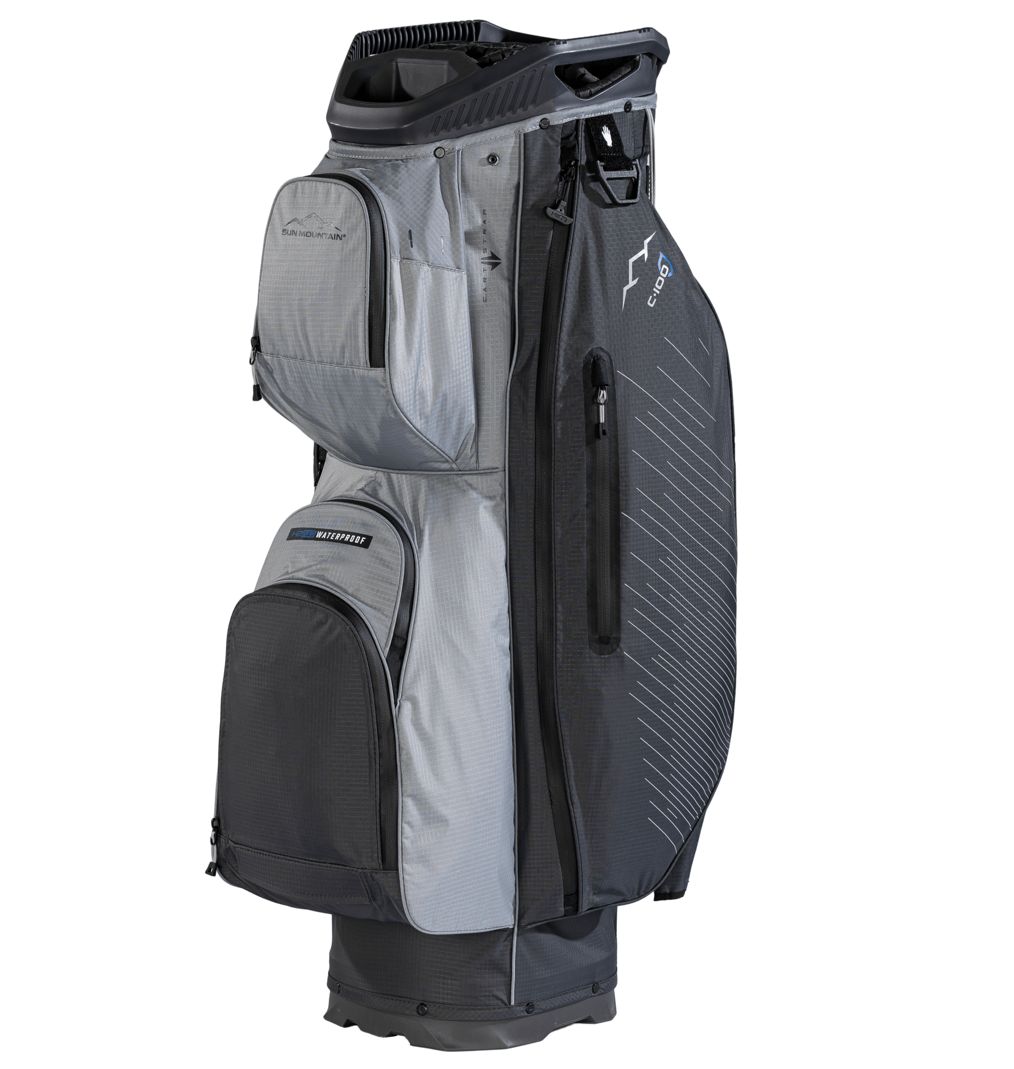 Sun Mountain C100 H2NO Cart Bag - Steel/Cadet