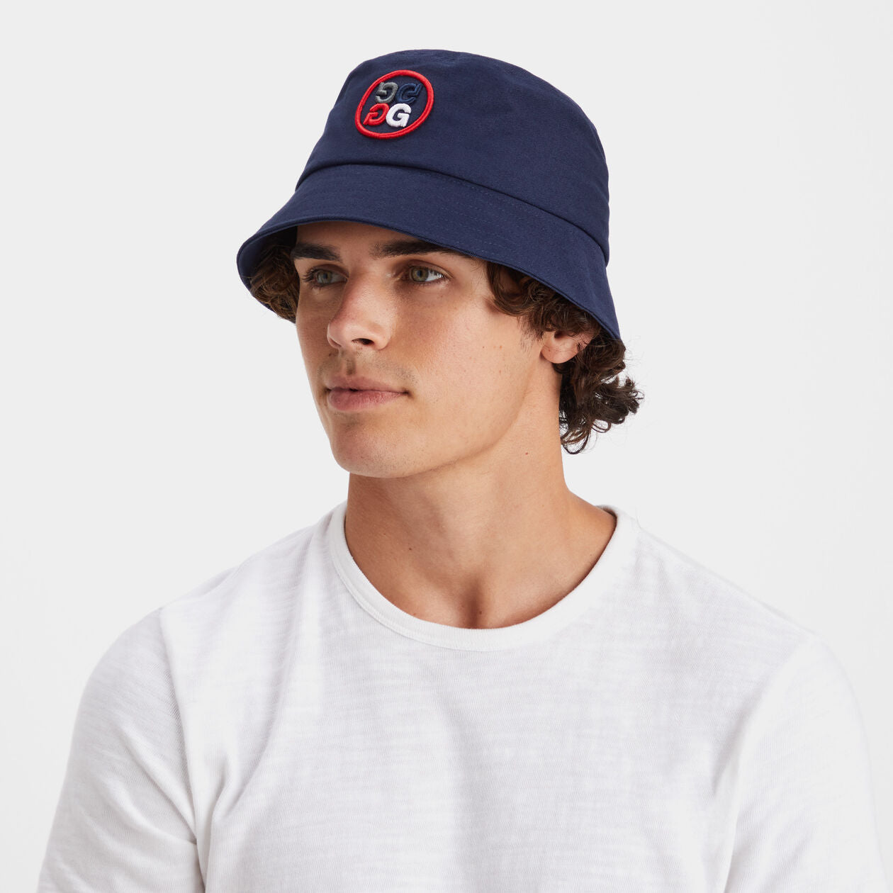 G/Fore Gradient Circle G's Woven Bucket Hat