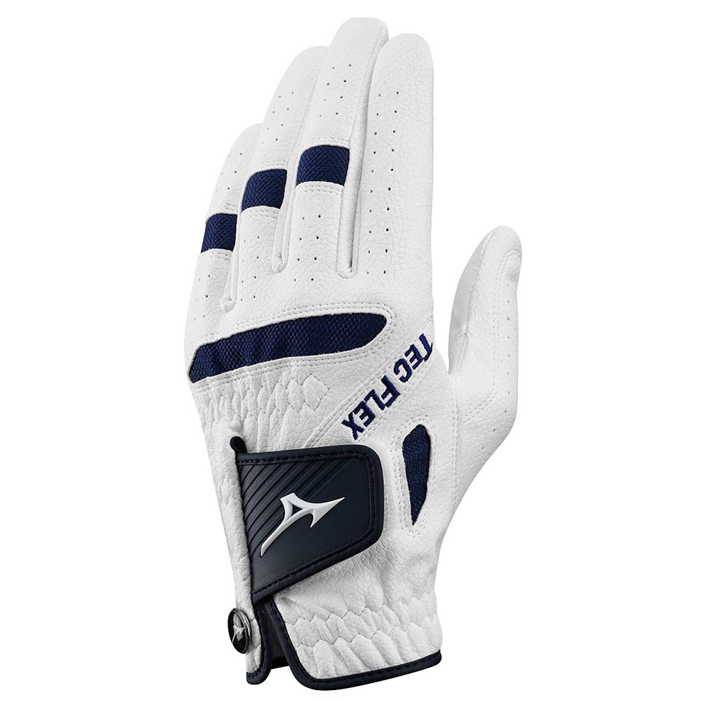 Mizuno Tecflex II Mens Golf Glove - White