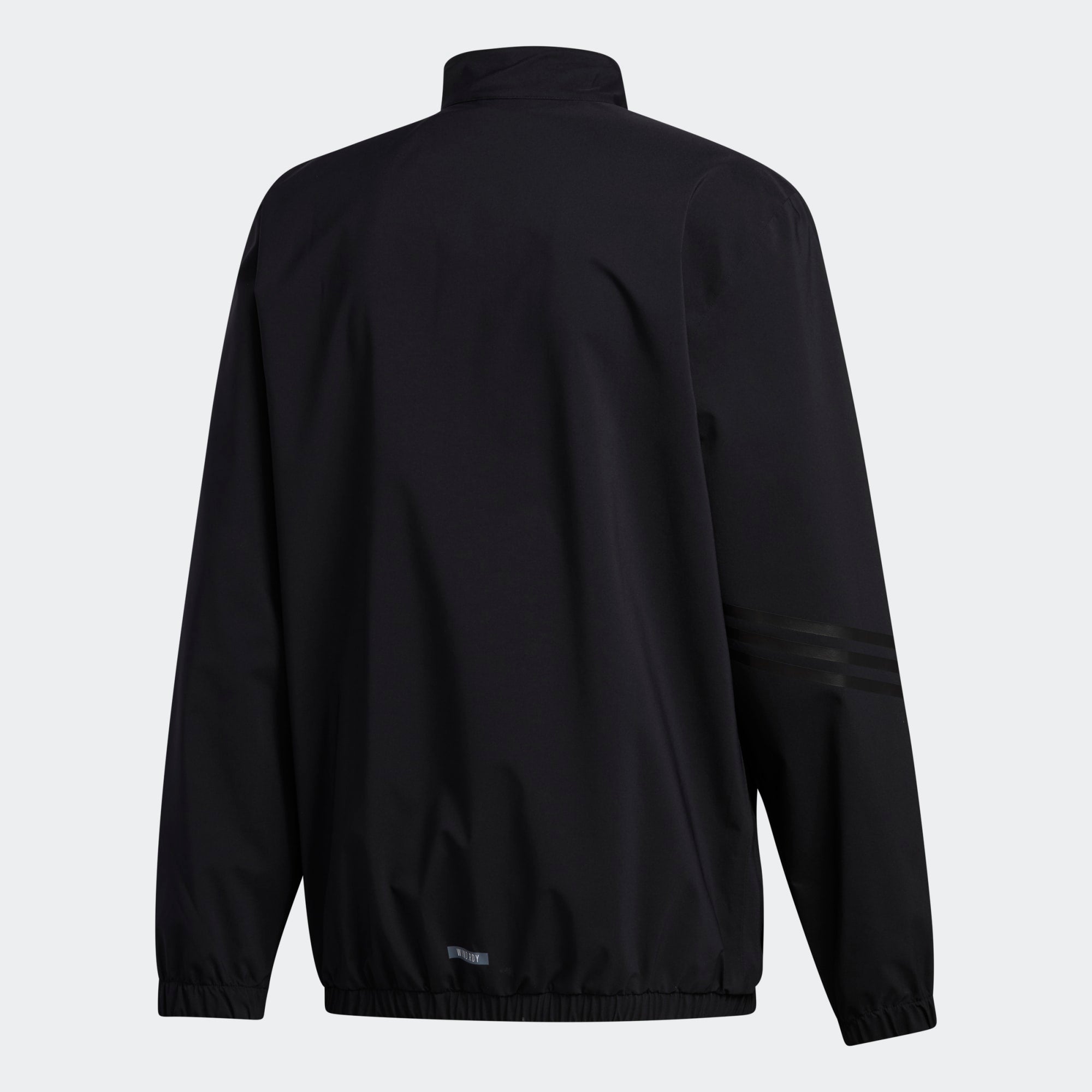 Adidas mens rain jacket black top