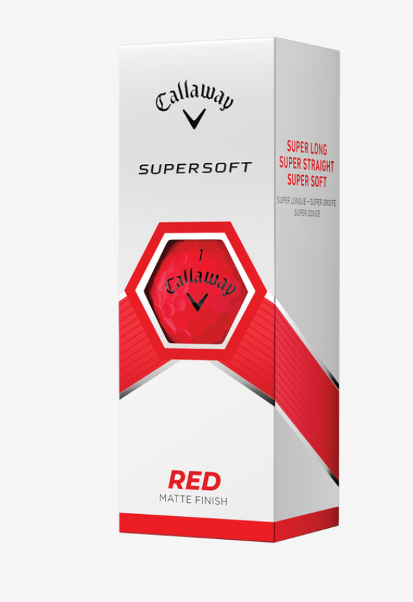 Callaway Supersoft Matte Red Sleeve