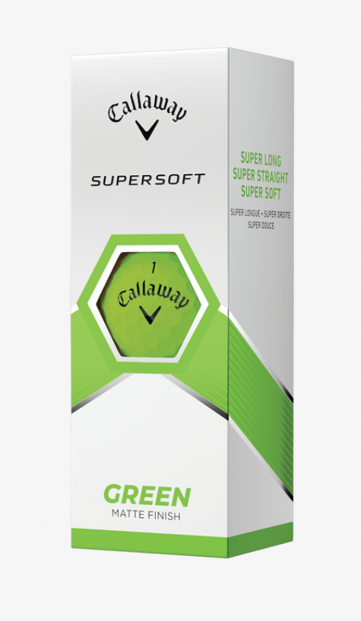 Callaway Supersoft Matte Green Sleeve