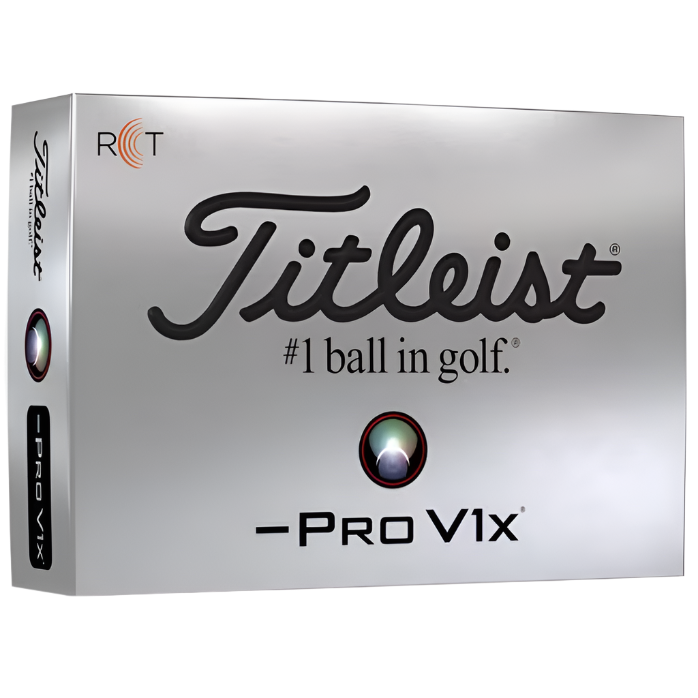 Titleist Pro V1X Left Dash RCT Golf Balls - Dozen