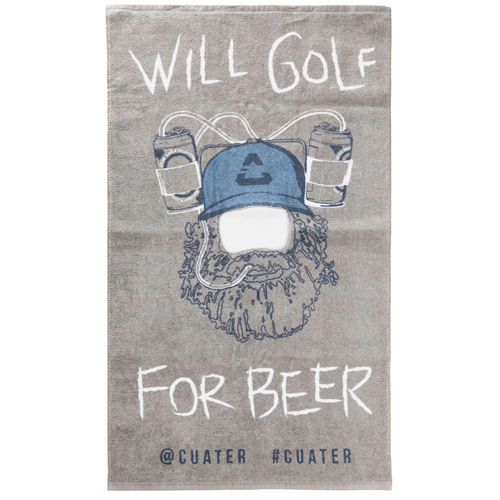 Cuater Happy Head Golf Towel
