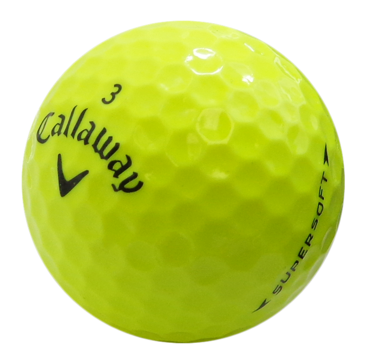 Callaway Supersoft Yellow Sleeve